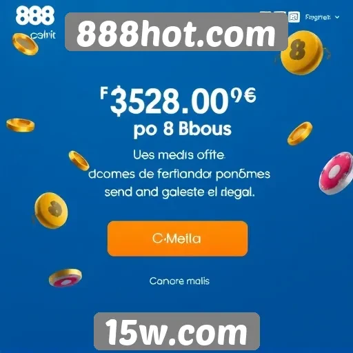 Promoções e bônus atraentes no site 888hot.com