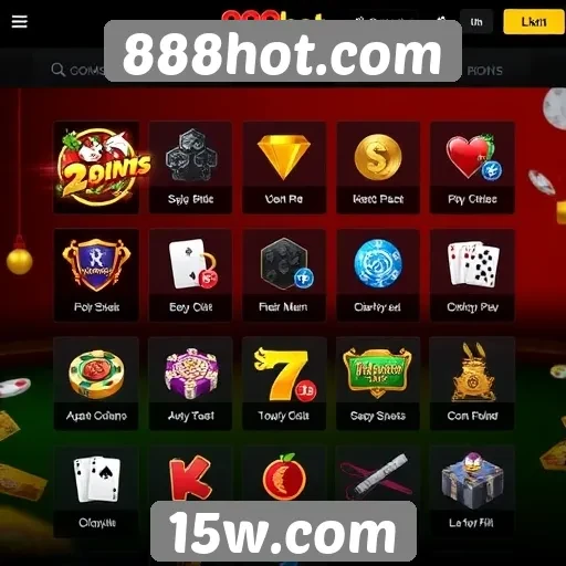 Análise da interface do usuário em 888hot.com